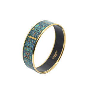 Hermes Enamel Bangle MM